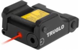 TruGlo TG7630R Micro-Tac Tactical Red Laser Universal w/Accessory Rail Weaver or Picatinny