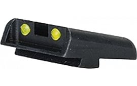 TruGlo TG131GT2Y Brite-Site TFO Fits Glock 20/21/29/30/31/32/37 Tritium/Fiber Optic Green Front Yellow Rear Black
