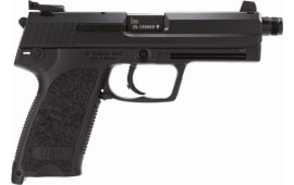 HK M704501TA5 USP45T V1 Tactical DA/SA 5.09" 12+1 Black Polymer Grip Blued