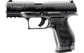 Walther Q4 Steel Frame Semi Automatic Pistol 4" Barrel 9mm 15 Round Magazine - 3-Dot FS Black Matte Tenifer Finish - 2830019 