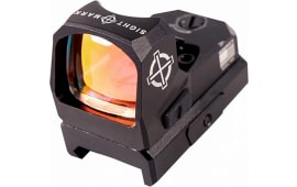 Sightmark SM26045 Mini Shot A-Spec Matte Black 1x22x17mm 2 MOA Illuminated Red Dot Reticle