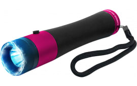 Guard Dog SGGDI200HVPK Ivy  Stun Gun Black Body w/Pink Accents Aluminum with 200 Lumen Flashlight
