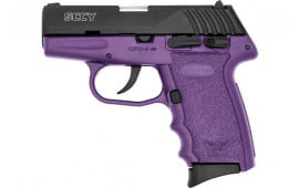 SCCY CPX4CBPU CPX4-CB Pistol DAO .380 10rd BLACK/PURPLE w/SAFETY