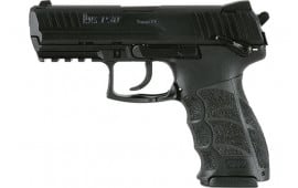 HK 81000111 P30 V3 9mm Luger 3.85" 17+1 Black Polymer with Picatinny Rail Serrated Trigger Guard Frame, Black Grip