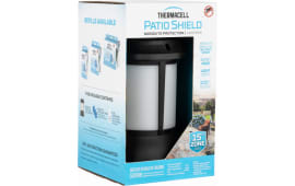 Thermacell PSLL2 Patio Shield Lantern Mosquito Repeller Black Effective 15 ft Odorless Scent Repels Mosquito Effective Up to 12 hrs