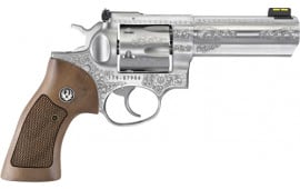 Ruger 1784 GP100 Deluxe 4" Engraved SS ADJ. (TALO) Revolver