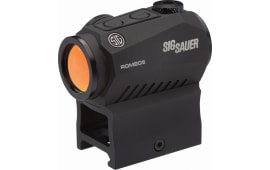 Sig Sauer Electro-Optics SOR52102 Romeo5XDR  Black 1x20mm 2 MOA/65 MOA Illuminated Red Circle w/Center Dot Reticle