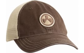 Magpul MAG1105-212 Icon Patch Trucker Hat Brown/Khaki Adjustable Snapback OSFA Unstructured