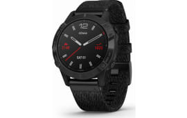Garmin 0100215801 Fenix 6 Pro Fitness Tracker Black/Black 47mm Compatible With iPhone/Android Wi-Fi/Bluetooth/ANT+ GPS Yes