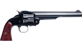 Cimarron NO.3 American Revolver 8" Barrel .45LC 6 Round -  FS Blued Walnut Revolver - CA8661 