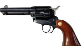 Cimarron PP346HUCKENG Huckleberry .45LC 3.5" Nickel Engraved B-HEAD Revolver