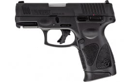 Taurus 1G3C93110 G3C 9mm Semi-Auto Pistol, 3.26 10 Round, Black on Black