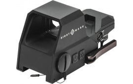 Sightmark SM26031 Ultra Shot R-Spec Matte Black 1x33x24mm 3/5/30/50 MOA Dual Illuminated (Green/Red) Multi Reticle
