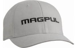 Magpul MAG1103-020 Wordmark Stretch Fit Gray Adjustable Snapback L/XL Fitted
