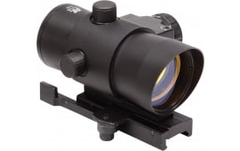 NCStar DLB140R Red Dot with Laser 1x 40mm Obj Unlimited Eye Relief 3 MOA Black