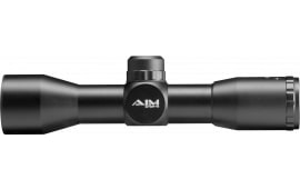 Aim Sports JTM432B Tactical 4x 32mm Obj 36.6 ft @ 100 yds FOV 1" Tube Dia Black Matte Mil-Dot