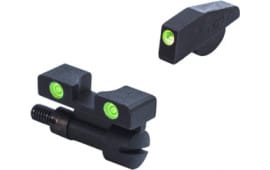 Meprolight USA 227713101 Mepro Tru-Dot Fixed Sights Self-Illuminated Green Tritium Front & Rear with Black Frame for S&W K,L,N, Frame