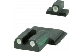 Meprolight 11770 Tru-Dot Tritium Sights S&W M&P Shield Tritium Green Tritium Green Black
