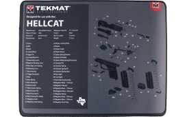 TekMat TEKR20HELLCAT Hellcat Cleaning Mat Black/White Rubber 20" Long Springfield Hellcat Parts Diagram