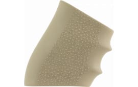 Hogue 17003 HandAll Full Size Grip Sleeve Slip-On Grip Textured Rubber Desert Tan