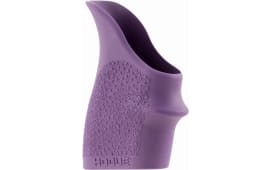 Hogue 18206 HandAll Beavertail Grip Sleeve Textured Purple Rubber for Glock 42, 43