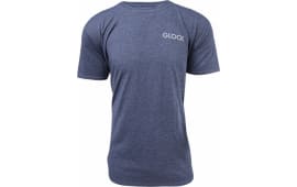 Glock AA75158 Pistol Flag T-Shirt Heather Navy XL Short Sleeve