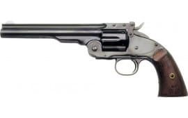 Cimarron CA852 NO.3 Schofield .44-40 7" FS Blued Walnut Revolver