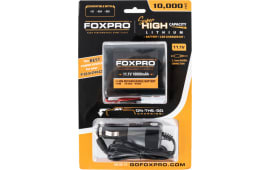 Foxpro SUPBATTCHG Super High Capacity Battery & Car Charger  11.1  Volt 10,000 mAh