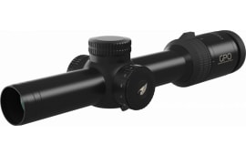 German Precision Optics R800 Passion 8X  Matte Black 1-8x24mm 30mm Tube Illuminated German 4 Reticle