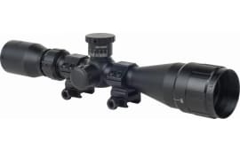 BSA 45039X40AOWRTB Sweet 450 Bushmaster Matte Black 3-9x40mm AO 1" Tube 30/30 Reticle Features Weaver Rings