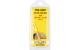 Pro-Shot PH30 Brass Patch Holder  30-50 Cal Rifle/Pistol  8-32" Thread Brass