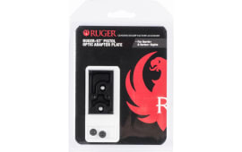 Ruger 90720 Optic Adapter Plate  For Burris & Vortex Aluminum Black Hardcoat Anodized