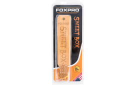 Foxpro SWTBOX Sweet Box  Box Call Turkey Sounds Attracts Turkeys Natural Honey Locust/Walnut Wood