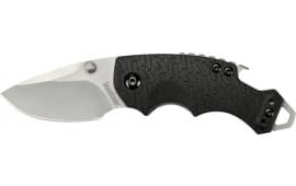 Kershaw Shuffle Folding Steel Knife 2-1/4" Blade Black Handle