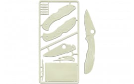 Spyderco PLKIT1 Delica Glow in the Dark Plastic Folding Knife Kit