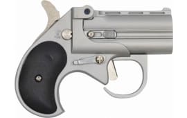 Cobra Pistol BBG380S Derringer Big Bore 380 ACP 2.75" 2rd Satin Stainless Black Synthetic Grip