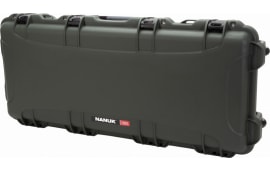 Nanuk 985-AR06 985 AR15 Case Waterproof Olive Polymer with Foam Padding for AR-Platform 36.63" L x 14.50" W x 6" H Interior Dimensions