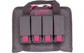 Voodoo Tactical 25-0017159000 Pistol Case w/ Mag Pouches