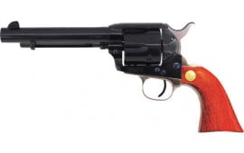 Cimarron MP401B1401 Pistoleer .357/.38SP FS 5.5" Blued Walnut Revolver