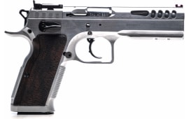 Italian Firearms Group (IFG) TF-STOCKM-45 Stock Master 4.75" 17+1 Hard Chrome Black Polymer Grip