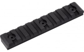 Timber 9SPRBL M-Lok Picatinny Rail  AR-Platform 9-Slot Black Hardcoat Anodized