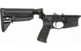 Bravo Company LRGSTKMOD0BLK BCM Lower MOD 0 Multi-Caliber 7075-T6 Aluminum Black Synthetic Pistol Grip & Stock for AR-Platform
