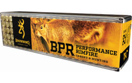 Browning Ammo B194122100 BPR Performance 22 Long Rifle 40 GR Lead Hollow Point 1000 Total - 1000rd Case