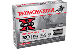 Winchester Ammo XRS20 Super-X 20GA 2.75" 5/8oz Slug Shot - 5sh Box