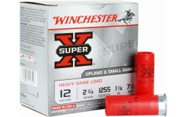 Winchester Ammo XU12H7 Super-X Game & Field 12GA 2.75" 1-1/8oz #7.5 Shot - 250sh Case