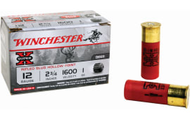 Winchester Ammo X12RS15VP Super X 12 Gauge 2.75" 1 oz Rifled Slug Hollow Point Shot (Value Pack0 - 15sh Box