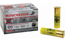Winchester Ammo X20RSM5VP Super-X 20GA 2.75" 3/4oz Slug Shot - 15sh Box