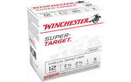 Winchester Ammo TRGTL128 Super Target 12GA 2.75" 1oz #8 Shot - 250sh Case
