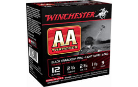 Winchester Ammo AA129TB AA TrAAcker 12GA Clear Sky Training Light 12GA 2.75" 1-1/8oz #9 Shot - 250sh Case