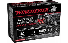 Winchester Ammo STLB123M6 Long Beard XR 12GA 3" 1-7/8oz #6 Shot - 10sh Box